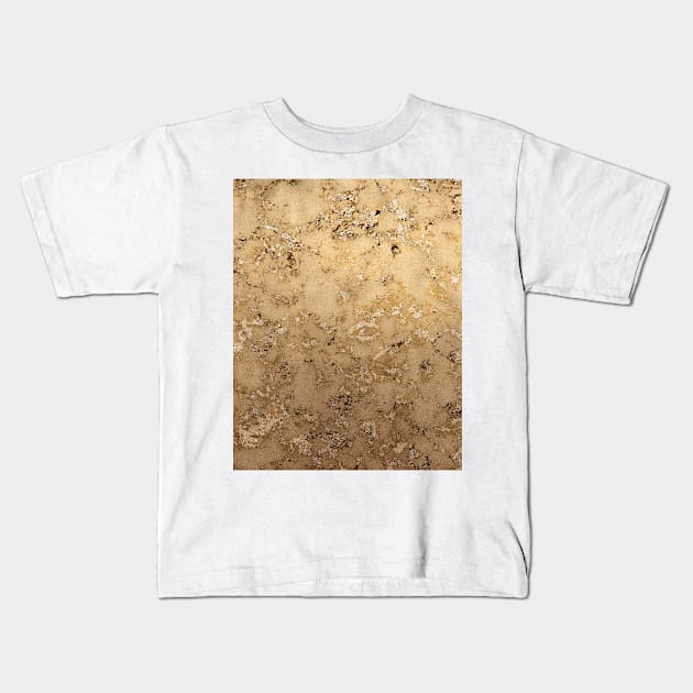 Gold Sparkles Kids T-Shirt by NewburyBoutique